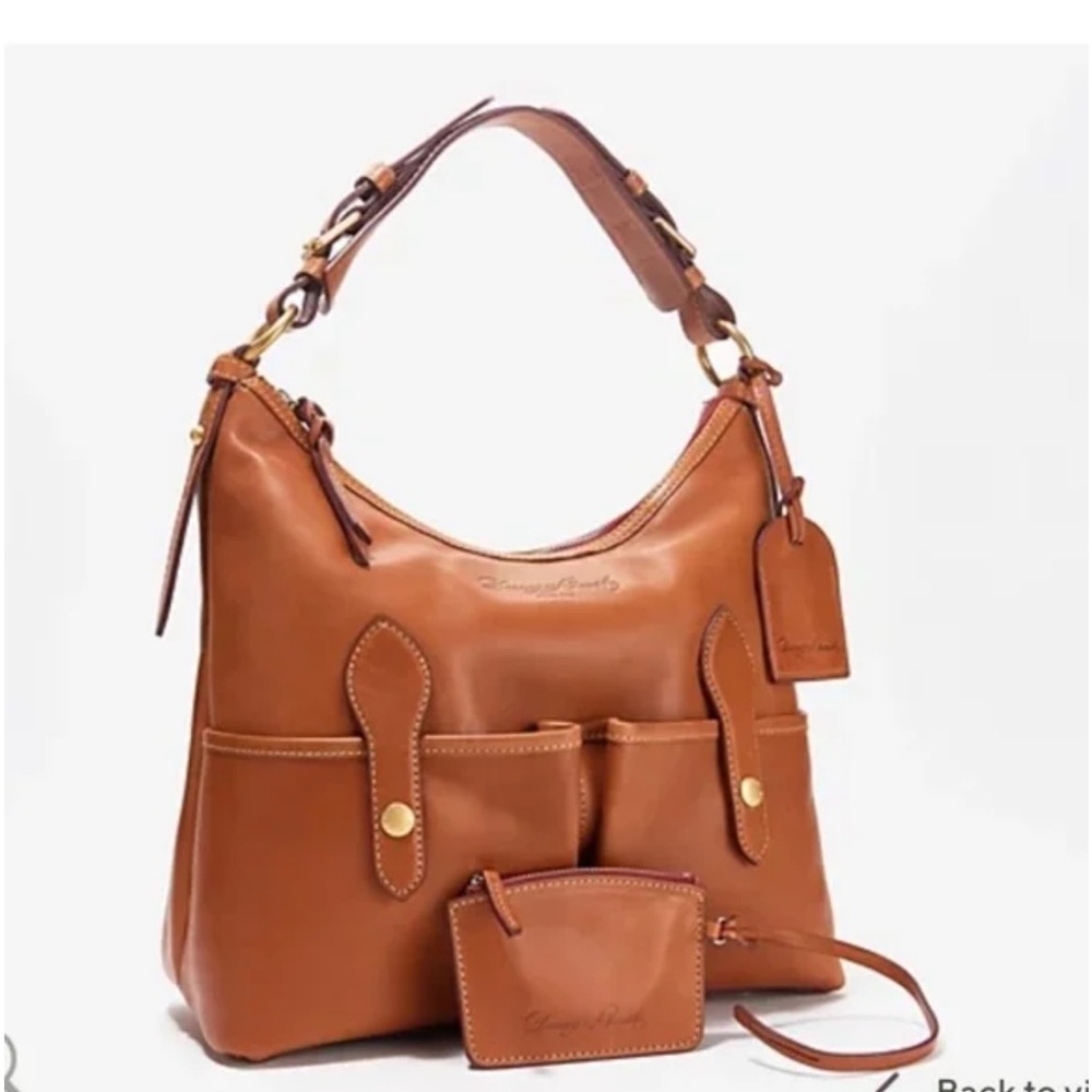 Dooney & Bourke Archives Florentine Medium Lucy Hobo Natural